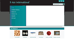 Desktop Screenshot of 3aceinternational.com
